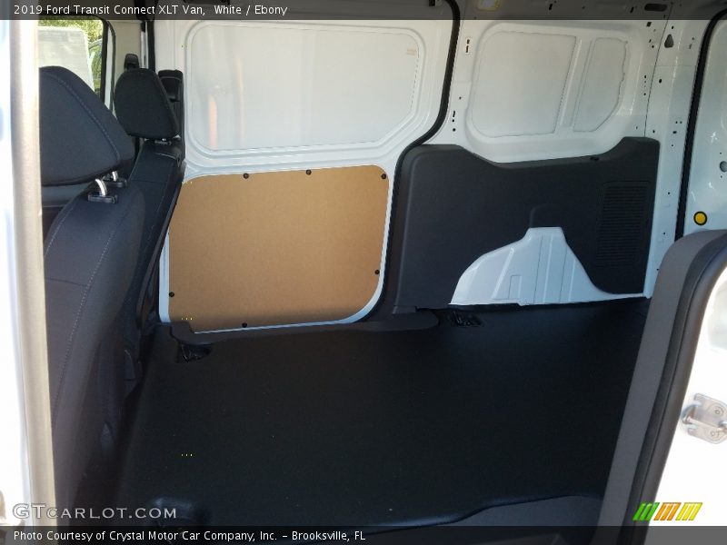 White / Ebony 2019 Ford Transit Connect XLT Van