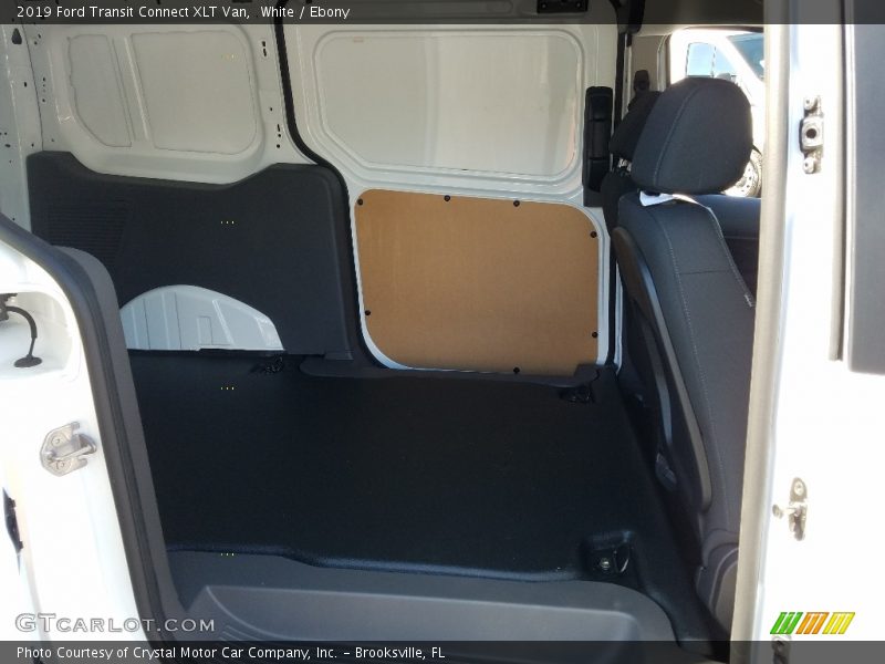 White / Ebony 2019 Ford Transit Connect XLT Van