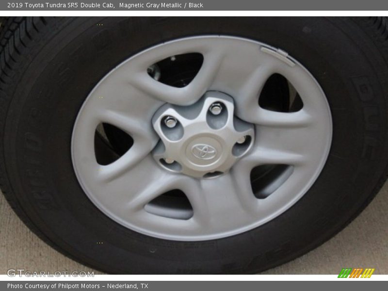 Magnetic Gray Metallic / Black 2019 Toyota Tundra SR5 Double Cab