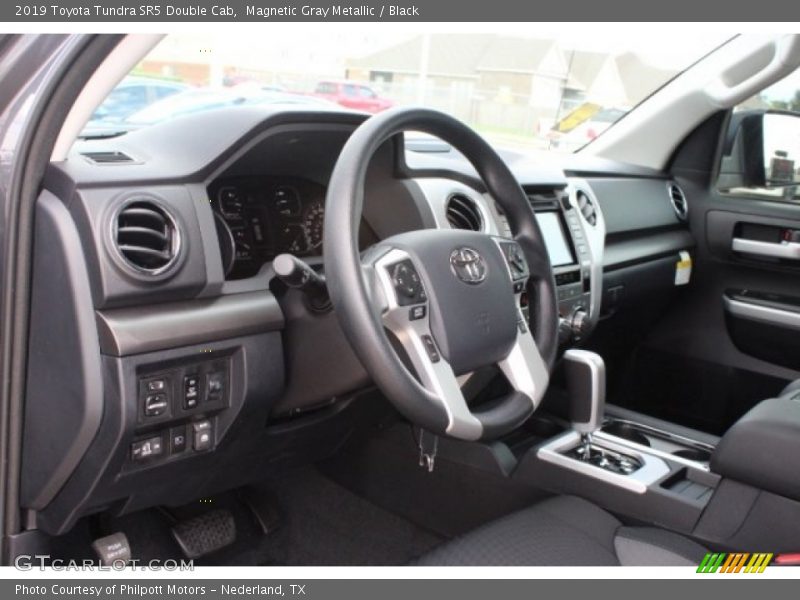 Magnetic Gray Metallic / Black 2019 Toyota Tundra SR5 Double Cab