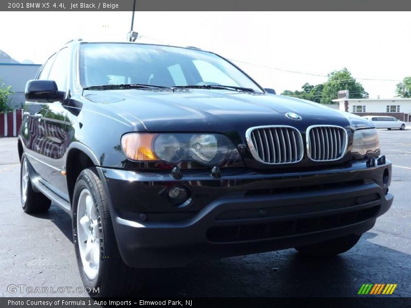 Jet Black / Beige 2001 BMW X5 4.4i