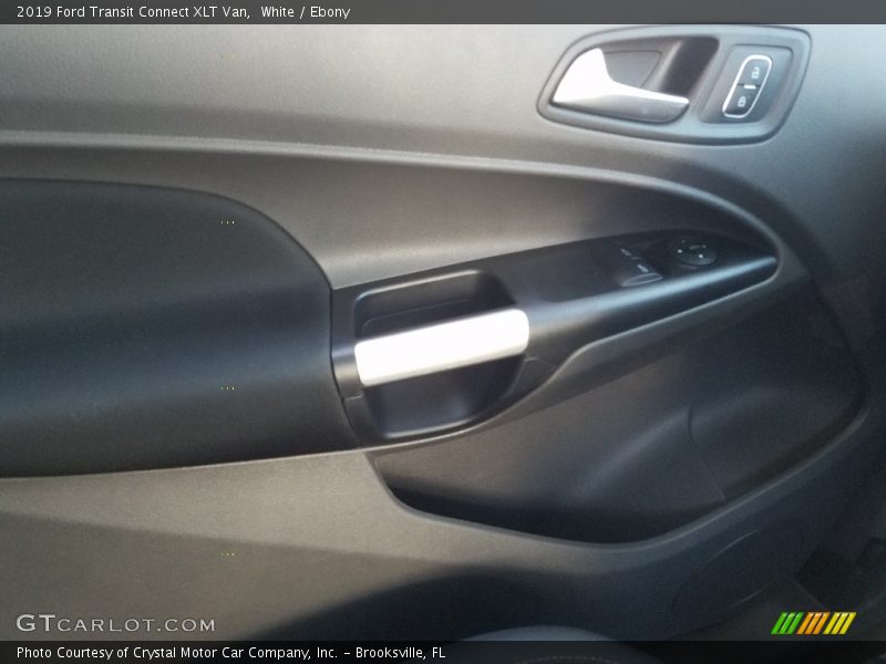 White / Ebony 2019 Ford Transit Connect XLT Van