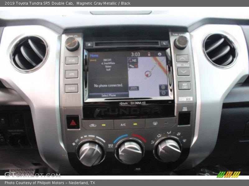 Magnetic Gray Metallic / Black 2019 Toyota Tundra SR5 Double Cab