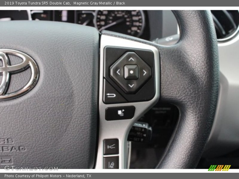 Magnetic Gray Metallic / Black 2019 Toyota Tundra SR5 Double Cab