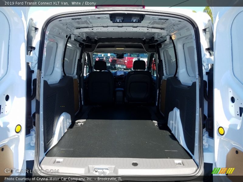 White / Ebony 2019 Ford Transit Connect XLT Van