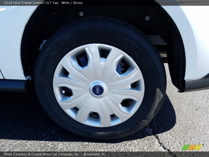 White / Ebony 2019 Ford Transit Connect XLT Van