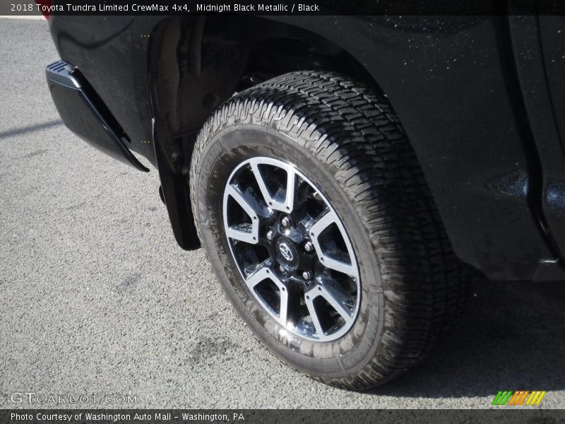 Midnight Black Metallic / Black 2018 Toyota Tundra Limited CrewMax 4x4