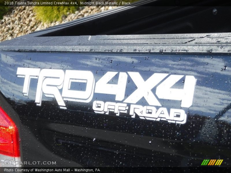 Midnight Black Metallic / Black 2018 Toyota Tundra Limited CrewMax 4x4