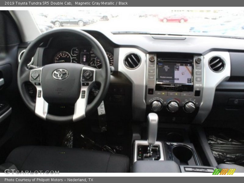 Magnetic Gray Metallic / Black 2019 Toyota Tundra SR5 Double Cab