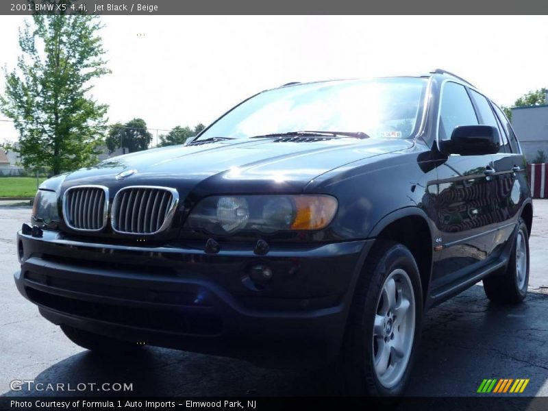 Jet Black / Beige 2001 BMW X5 4.4i