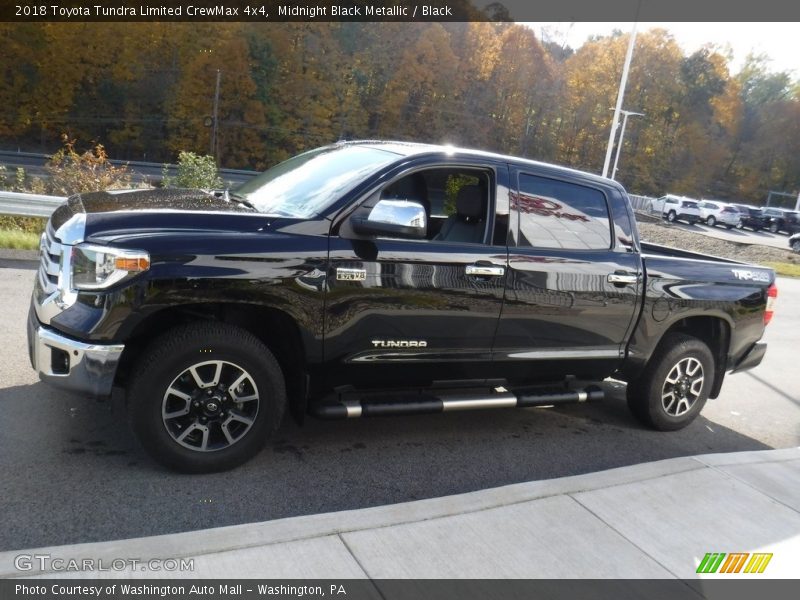 Midnight Black Metallic / Black 2018 Toyota Tundra Limited CrewMax 4x4