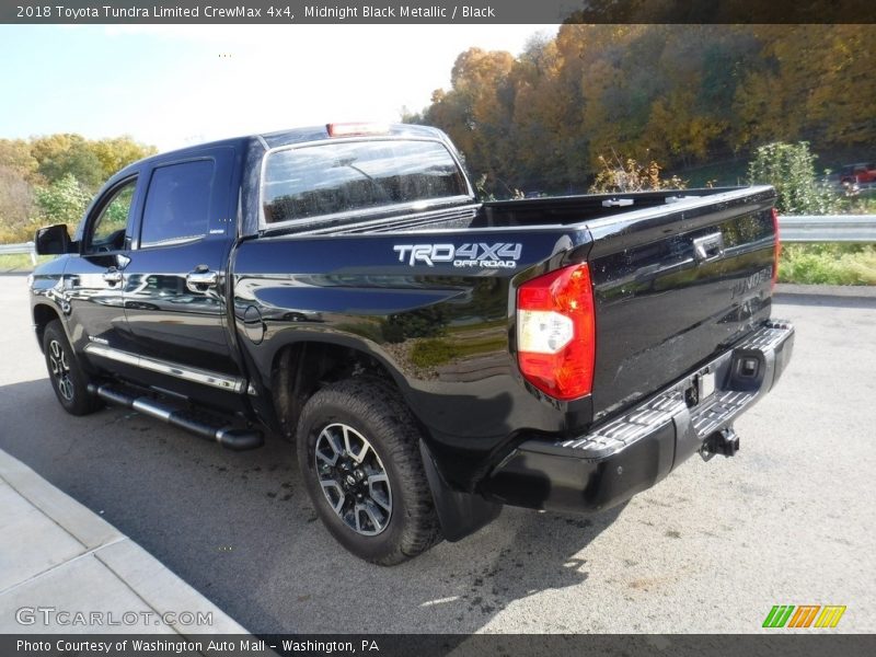 Midnight Black Metallic / Black 2018 Toyota Tundra Limited CrewMax 4x4