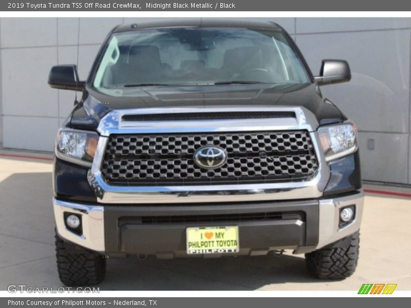 Midnight Black Metallic / Black 2019 Toyota Tundra TSS Off Road CrewMax