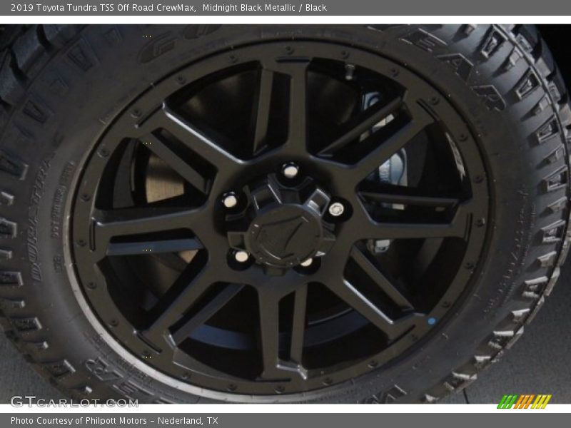 Midnight Black Metallic / Black 2019 Toyota Tundra TSS Off Road CrewMax
