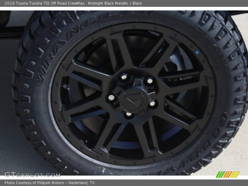 Midnight Black Metallic / Black 2019 Toyota Tundra TSS Off Road CrewMax