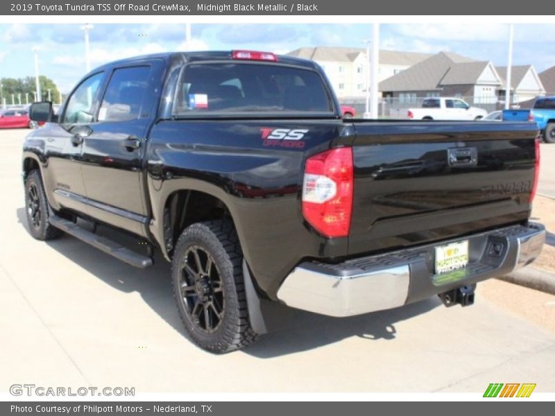 Midnight Black Metallic / Black 2019 Toyota Tundra TSS Off Road CrewMax