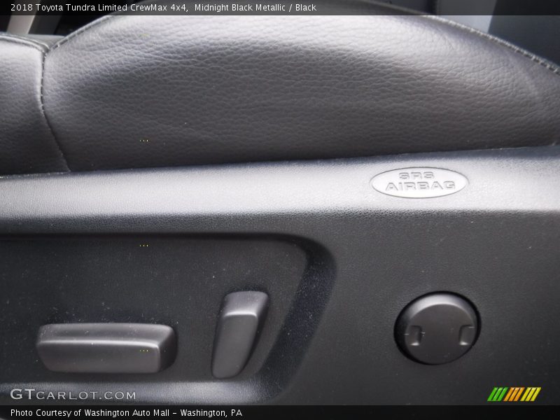 Midnight Black Metallic / Black 2018 Toyota Tundra Limited CrewMax 4x4