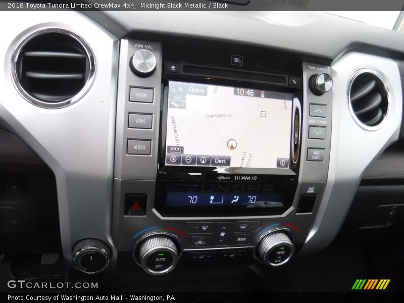 Midnight Black Metallic / Black 2018 Toyota Tundra Limited CrewMax 4x4