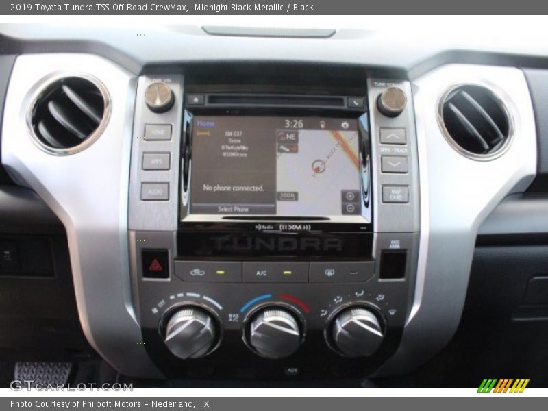 Midnight Black Metallic / Black 2019 Toyota Tundra TSS Off Road CrewMax