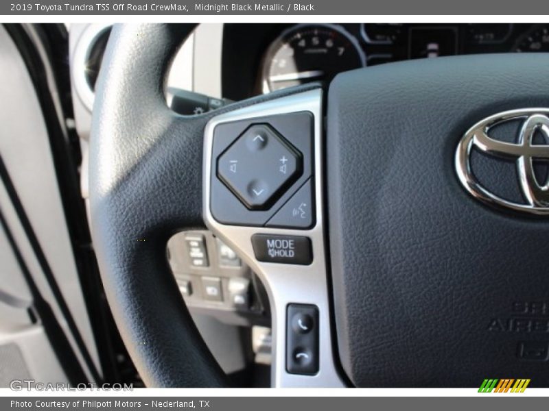 Midnight Black Metallic / Black 2019 Toyota Tundra TSS Off Road CrewMax