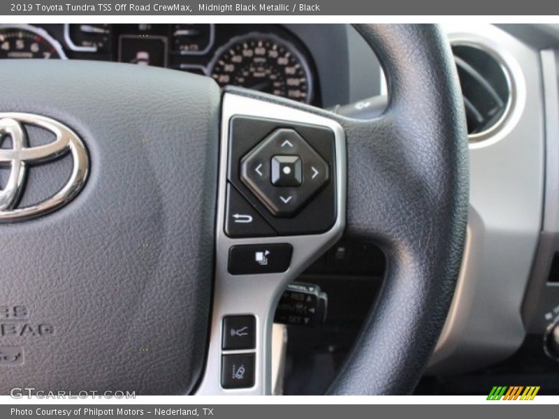 Midnight Black Metallic / Black 2019 Toyota Tundra TSS Off Road CrewMax