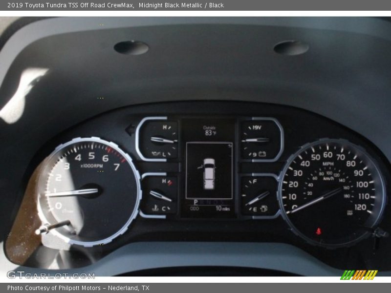 Midnight Black Metallic / Black 2019 Toyota Tundra TSS Off Road CrewMax