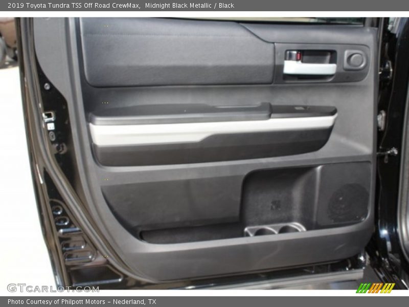 Midnight Black Metallic / Black 2019 Toyota Tundra TSS Off Road CrewMax