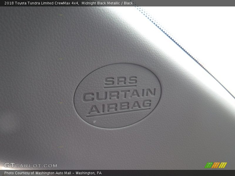 Midnight Black Metallic / Black 2018 Toyota Tundra Limited CrewMax 4x4