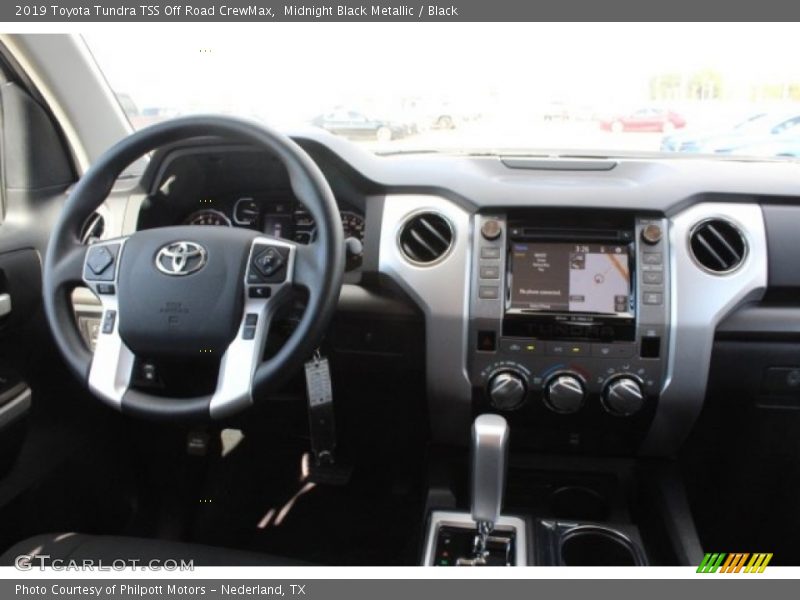Midnight Black Metallic / Black 2019 Toyota Tundra TSS Off Road CrewMax