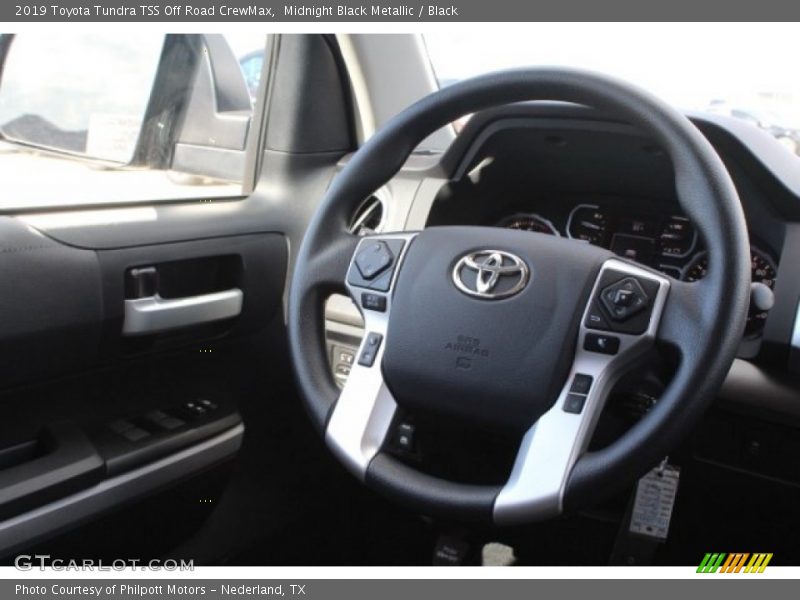 Midnight Black Metallic / Black 2019 Toyota Tundra TSS Off Road CrewMax