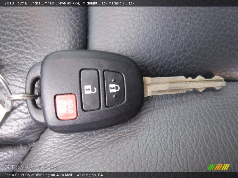 Midnight Black Metallic / Black 2018 Toyota Tundra Limited CrewMax 4x4