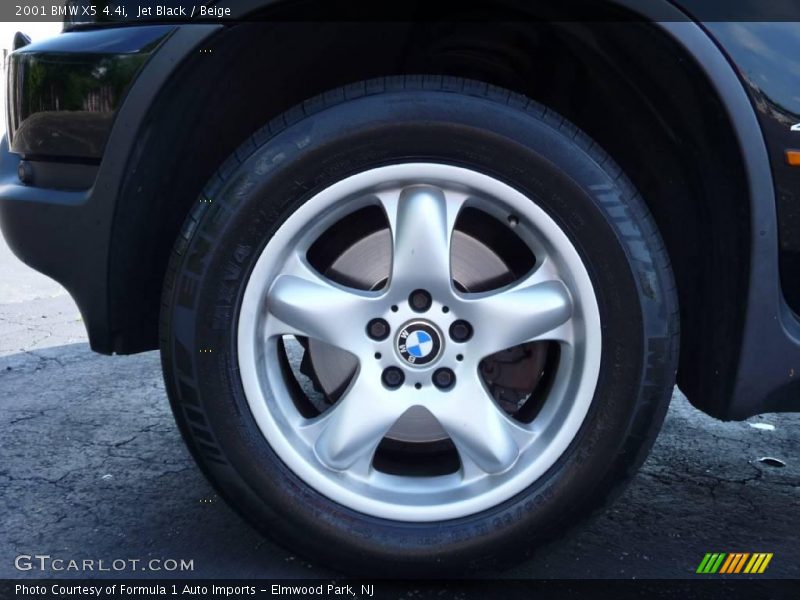Jet Black / Beige 2001 BMW X5 4.4i