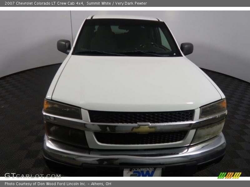 Summit White / Very Dark Pewter 2007 Chevrolet Colorado LT Crew Cab 4x4