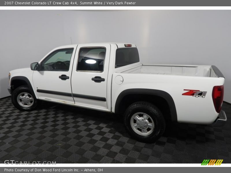 Summit White / Very Dark Pewter 2007 Chevrolet Colorado LT Crew Cab 4x4