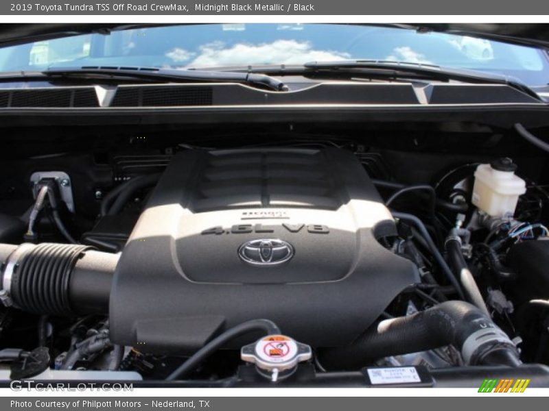 Midnight Black Metallic / Black 2019 Toyota Tundra TSS Off Road CrewMax