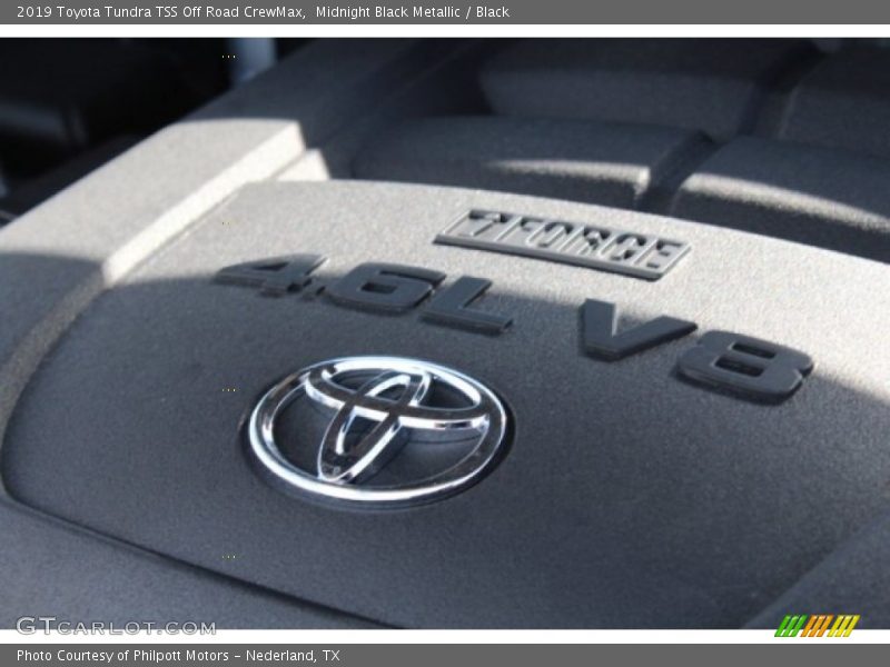 Midnight Black Metallic / Black 2019 Toyota Tundra TSS Off Road CrewMax