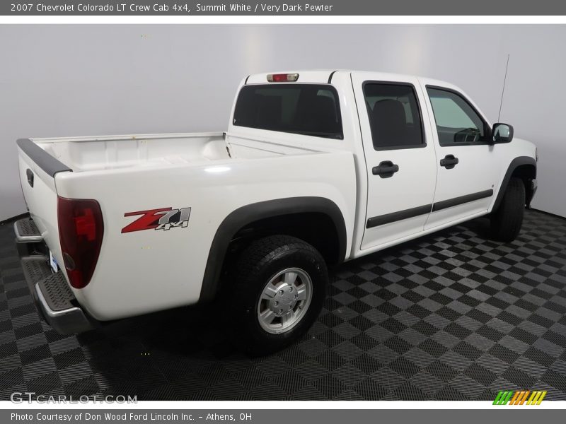 Summit White / Very Dark Pewter 2007 Chevrolet Colorado LT Crew Cab 4x4