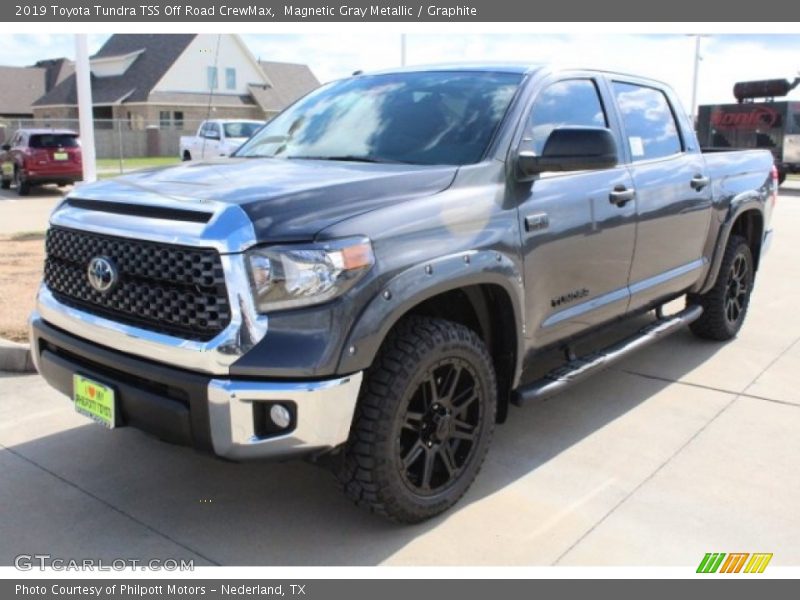 Magnetic Gray Metallic / Graphite 2019 Toyota Tundra TSS Off Road CrewMax