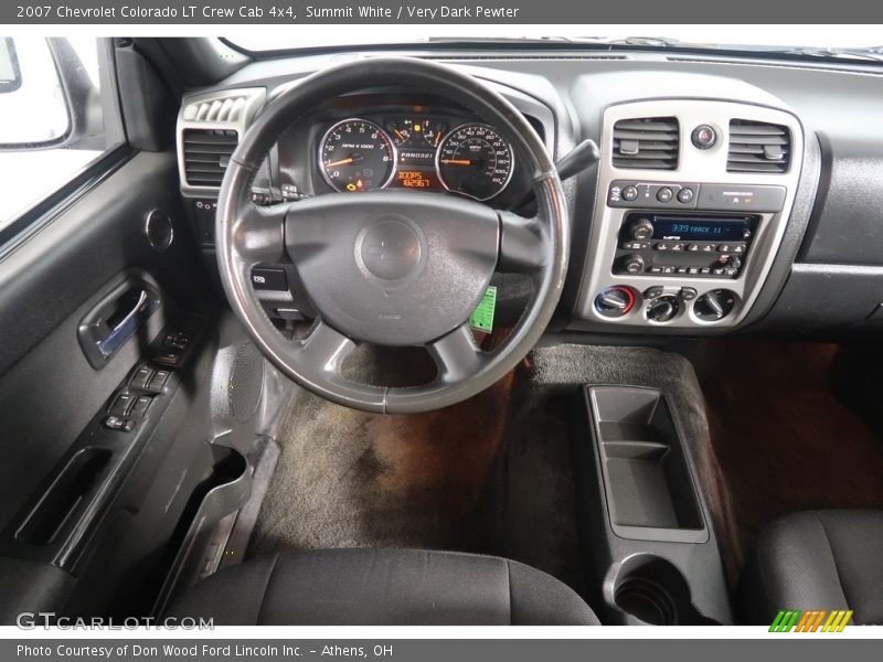 Summit White / Very Dark Pewter 2007 Chevrolet Colorado LT Crew Cab 4x4