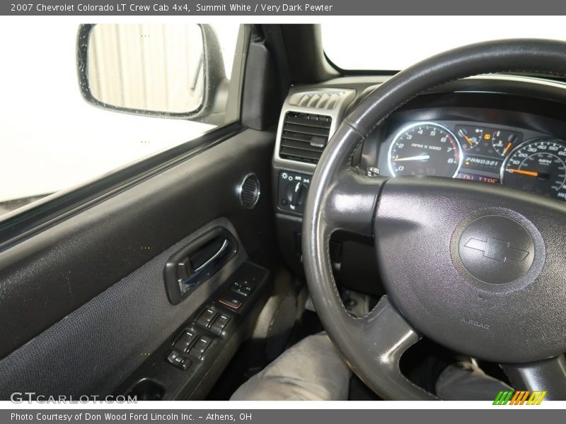 Summit White / Very Dark Pewter 2007 Chevrolet Colorado LT Crew Cab 4x4