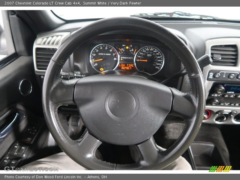 Summit White / Very Dark Pewter 2007 Chevrolet Colorado LT Crew Cab 4x4