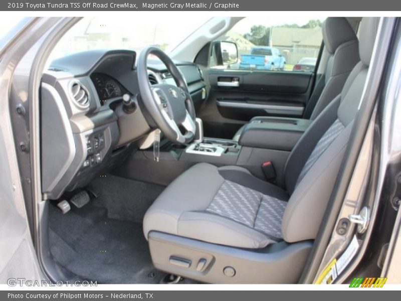 Magnetic Gray Metallic / Graphite 2019 Toyota Tundra TSS Off Road CrewMax