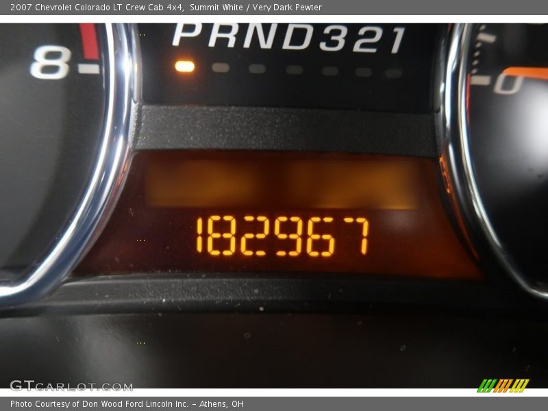 Summit White / Very Dark Pewter 2007 Chevrolet Colorado LT Crew Cab 4x4