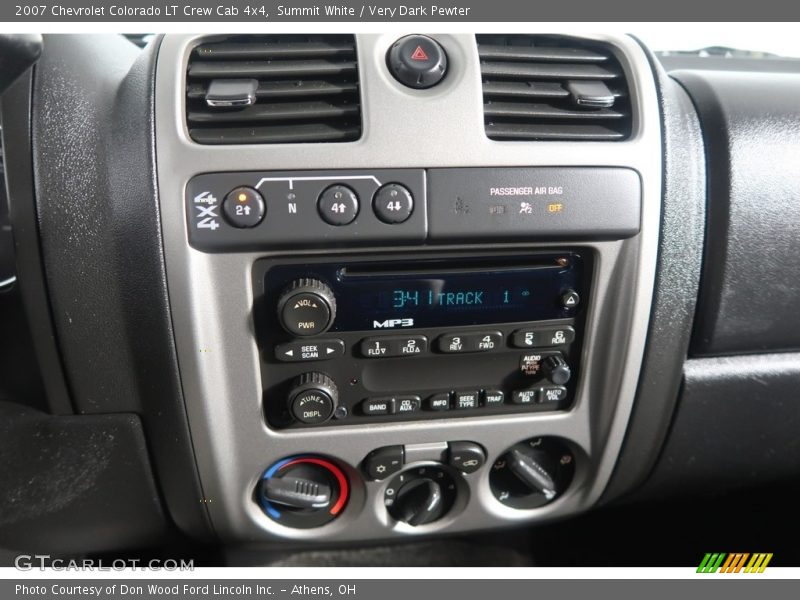 Summit White / Very Dark Pewter 2007 Chevrolet Colorado LT Crew Cab 4x4