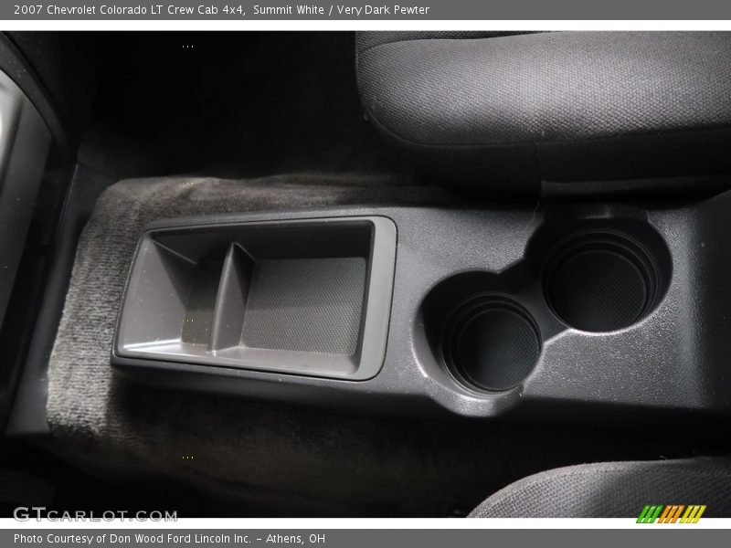 Summit White / Very Dark Pewter 2007 Chevrolet Colorado LT Crew Cab 4x4