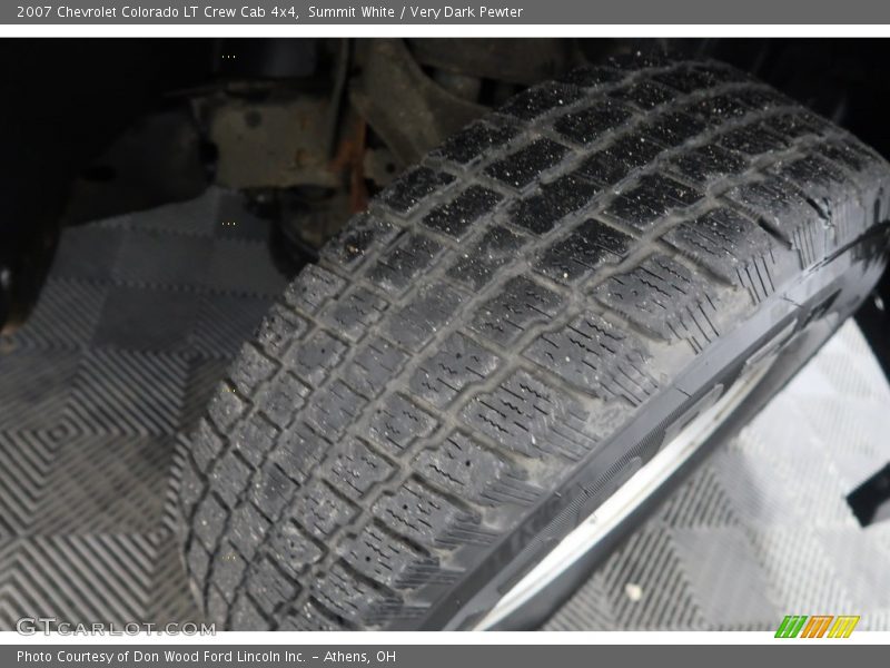 Summit White / Very Dark Pewter 2007 Chevrolet Colorado LT Crew Cab 4x4