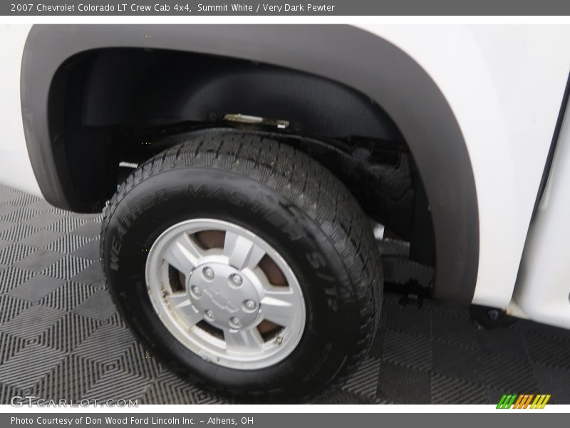 Summit White / Very Dark Pewter 2007 Chevrolet Colorado LT Crew Cab 4x4