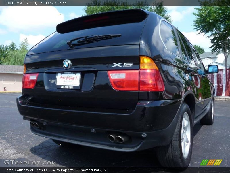 Jet Black / Beige 2001 BMW X5 4.4i