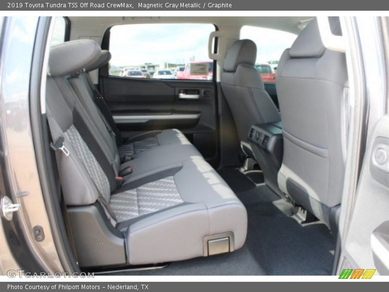 Rear Seat of 2019 Tundra TSS Off Road CrewMax