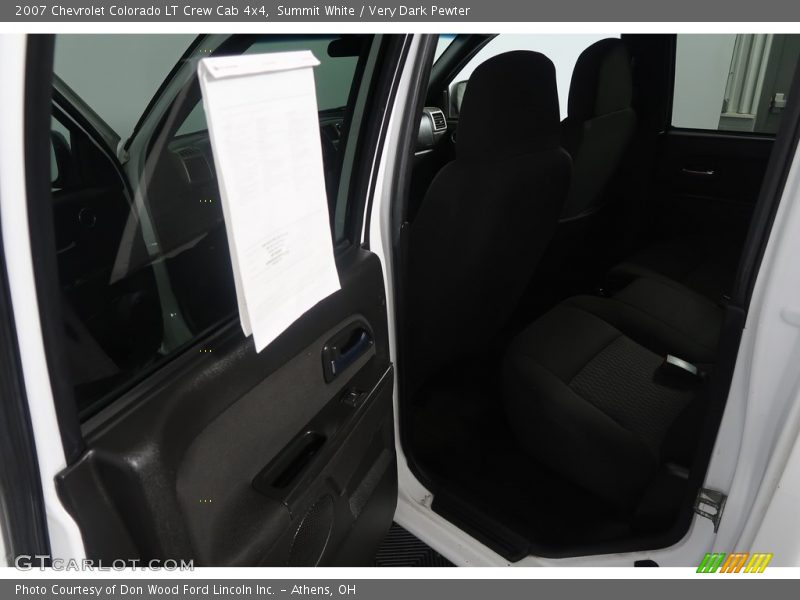 Summit White / Very Dark Pewter 2007 Chevrolet Colorado LT Crew Cab 4x4